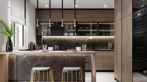 با رنگ‌ های ترند طراحی آشپزخانه در سال 2026 آشنا شوید