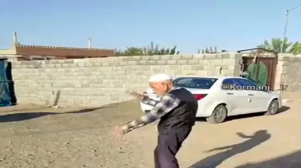 آواز شاد؛ پیرمرد سرخوش از دل جمعیت پرید وسط مایکل جکسونی رقصید فک همه افتاده