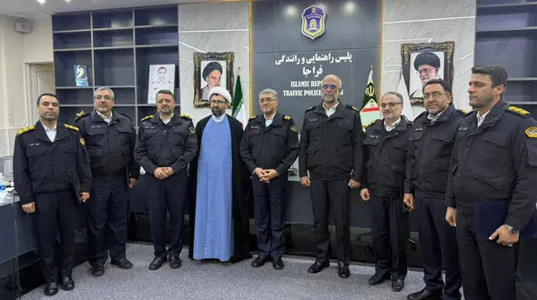 تودیع و معارفه معاونان و مسئولان جدید پلیس راهور فراجا