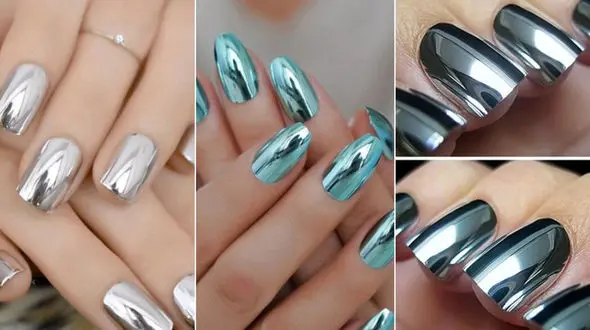 مدل های لاک آینه‌ ای ترند سال 2024 / عکس