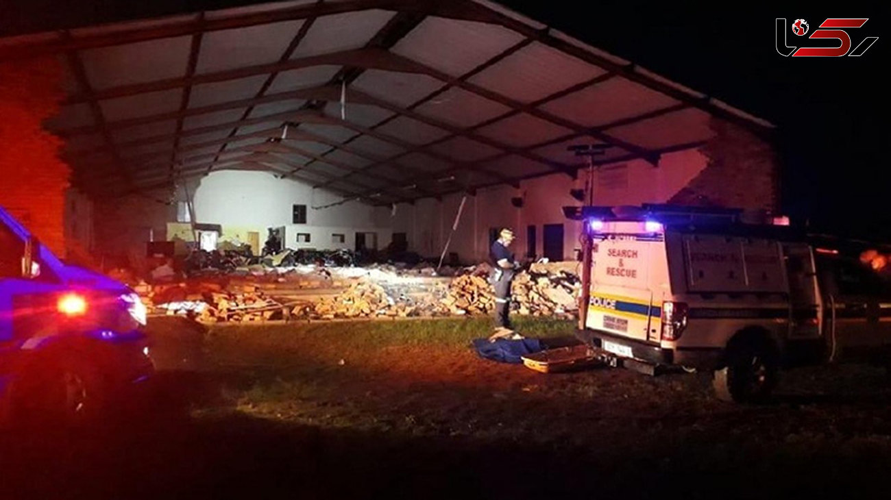 ریزش سقف کلیسایی در آفریقای جنوبی 13 کشته برجای گذاشت