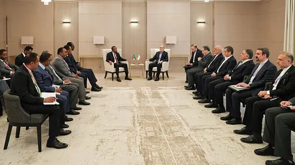 نخست وزیر اتیوپی با پزشکیان دیدارکرد