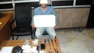 دستگیری دزدان رزمی کار با یک کیف جواهر در سیدخندان + عکس 