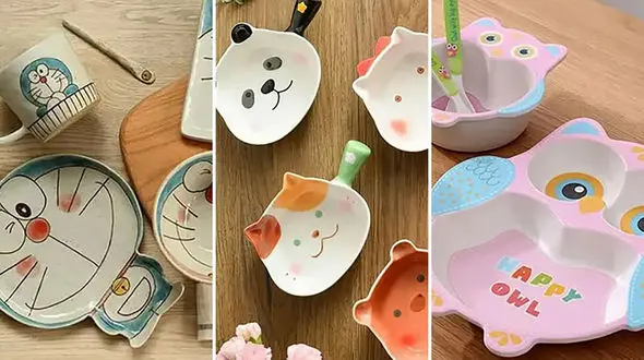 مدل های بامزه ظرف غذای کودک + عکس