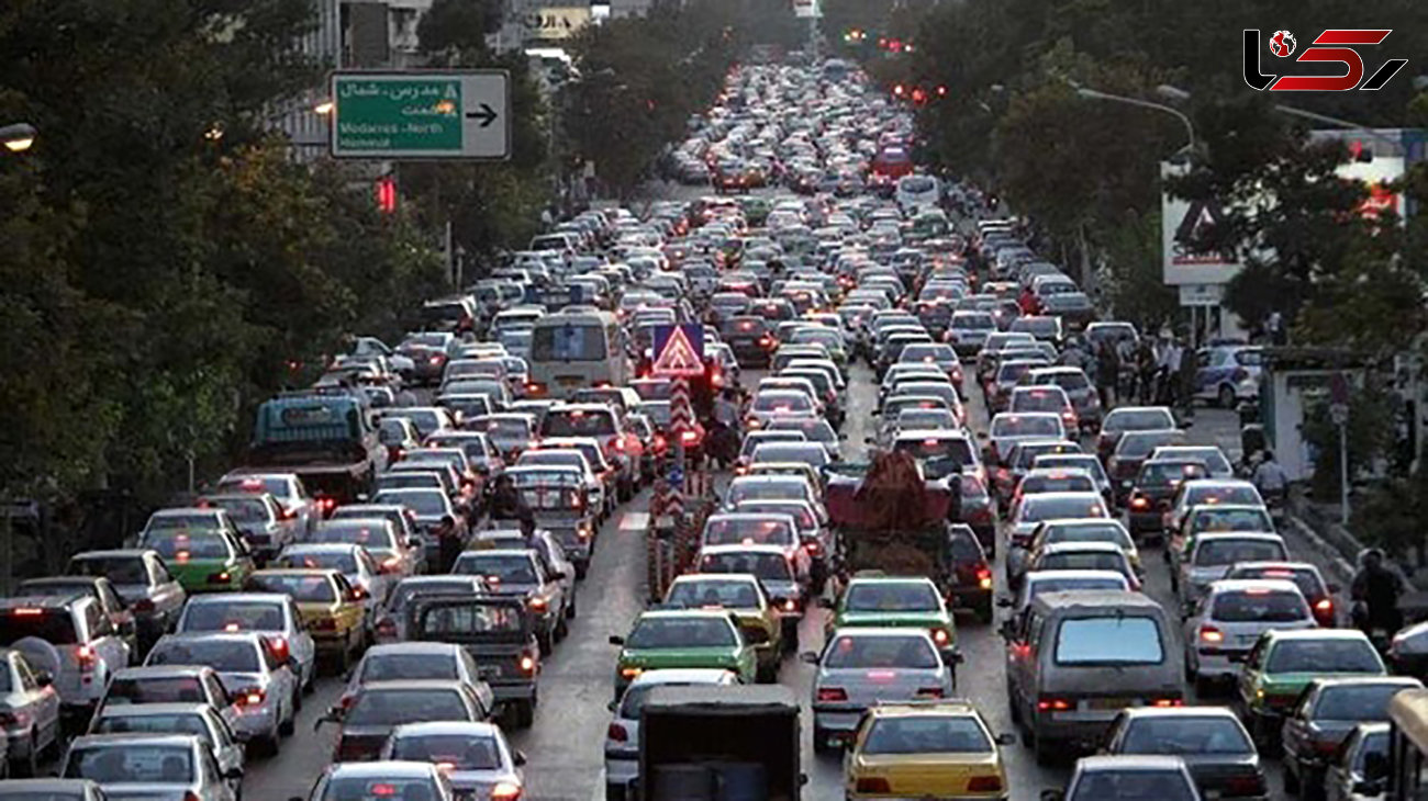 ترافیک در اکثر معابر پایتخت