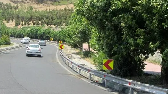 رمپ ورودی بزرگراه یادگار امام( ره) به بزرگراه حکیم ایمن شد