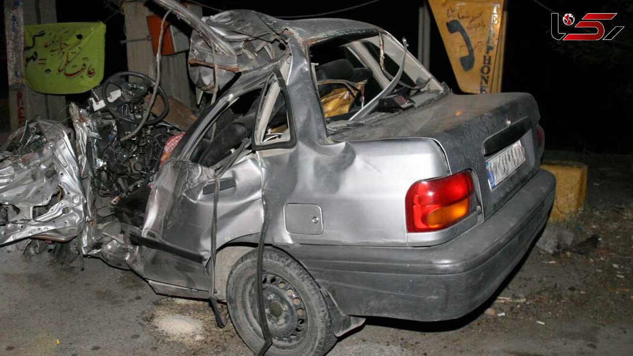 حادثه خونین در تهران / تصادف تریلی با پراید با  ۲ مصدوم 