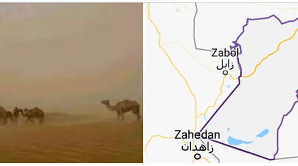 خورده شدن یک کودک زابلی توسط حیوان وحشی 