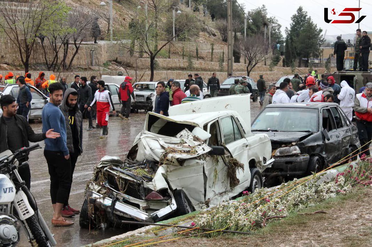 11 زن و 10 مرد در سیل شیراز کشته شدند / 10 کشته مسافر بودند + اسامی