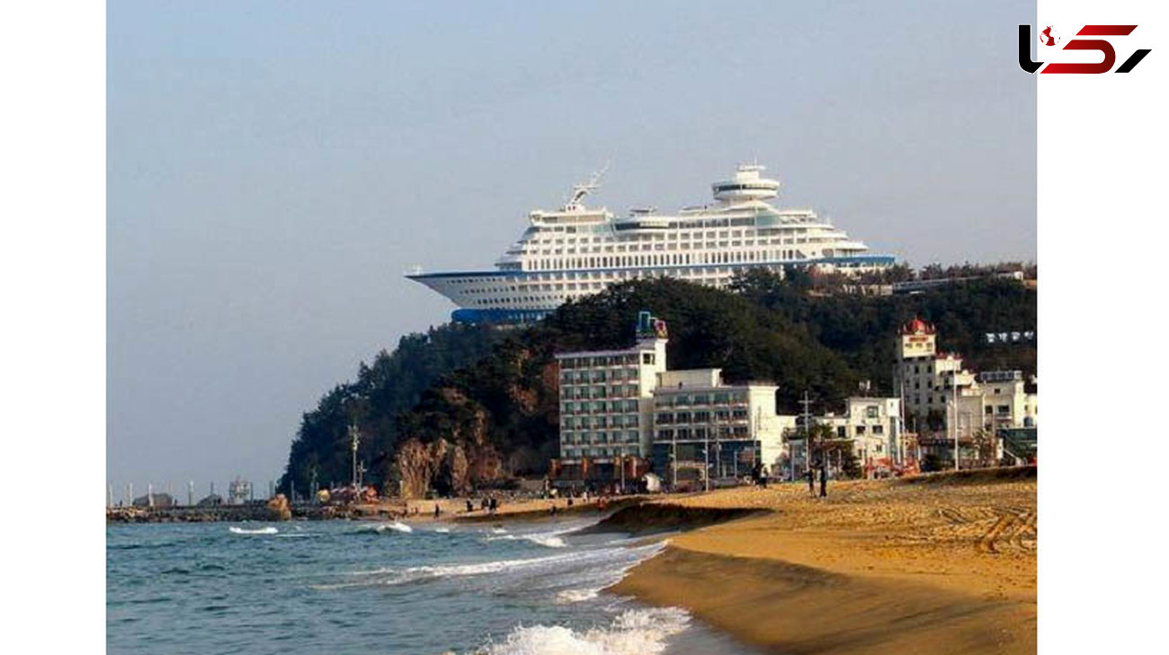 مجلل ترین هتل دنیا شبیه به کشتی است