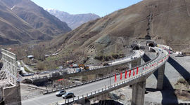 بهره برداری از قطعه جدید آزادراه تهران – شمال