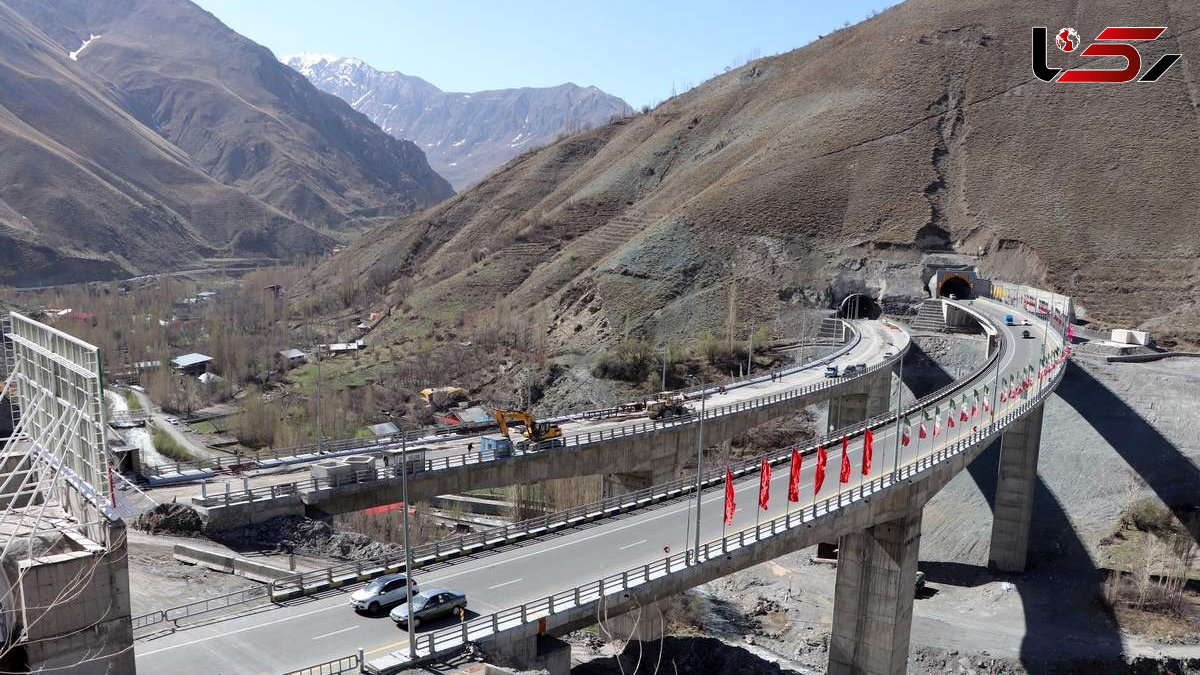 بهره برداری از قطعه جدید آزادراه تهران – شمال