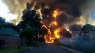 ببینید / انفجار مرگبار تانکر گاز در آفریقای جنوبی + فیلم وحشت آور