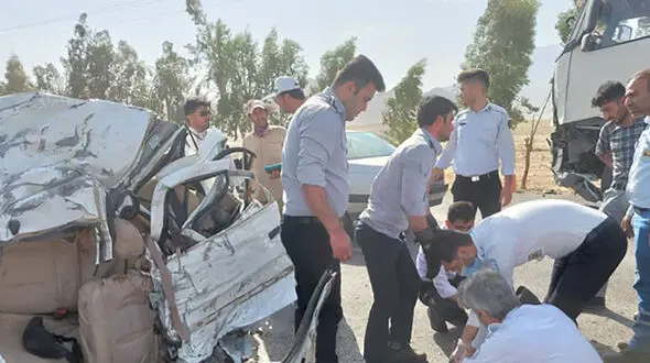  تصادف در ایذه یک کشته برجای گذاشت 
