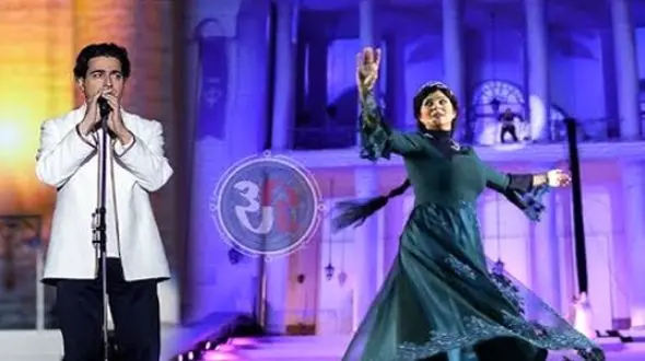 عکس / چیدمان مفصل میز غذای  همایون شجریان و دخترش با سحر دولتشاهی در ترکیه ! 