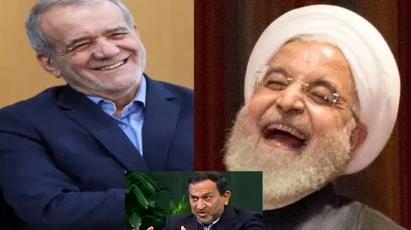 فیلم / مقایسه جالب پزشکیان و روحانی توسط  مقام ارشد سپاه در برنامه زنده / تفاوت کلیدی شان چیست ؟!