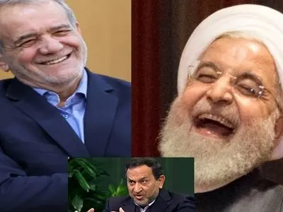 فیلم / مقایسه جالب پزشکیان و روحانی توسط  مقام ارشد سپاه در برنامه زنده / تفاوت کلیدی شان چیست ؟!