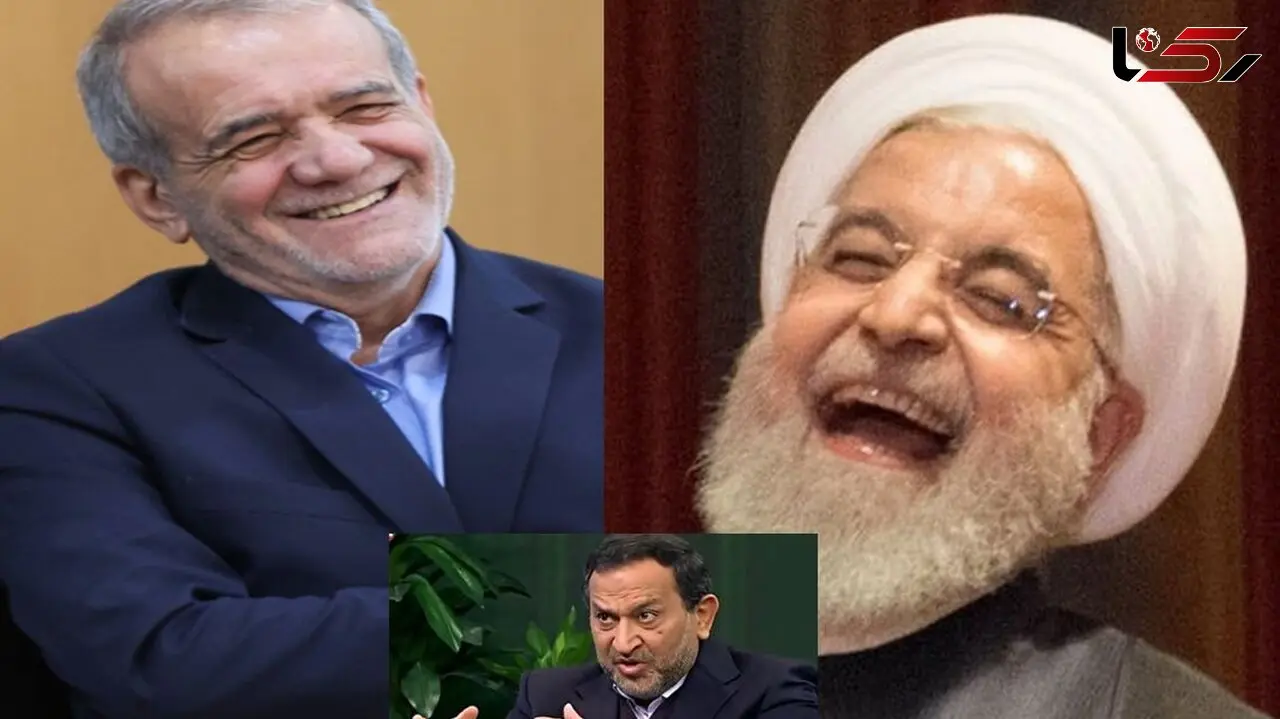 فیلم / مقایسه جالب پزشکیان و روحانی توسط  مقام ارشد سپاه در برنامه زنده / تفاوت کلیدی شان چیست ؟!