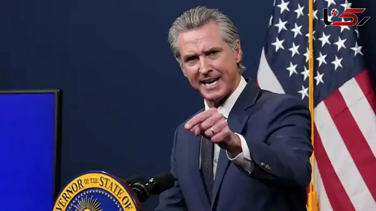 فرماندار کالیفرنیا به اروپایی‌ها: یک صدا به صورت ترامپ مشت بزنید!