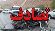 تصادف مرگبار نیسان ابی با کامیون کشنده در خراسان شمالی