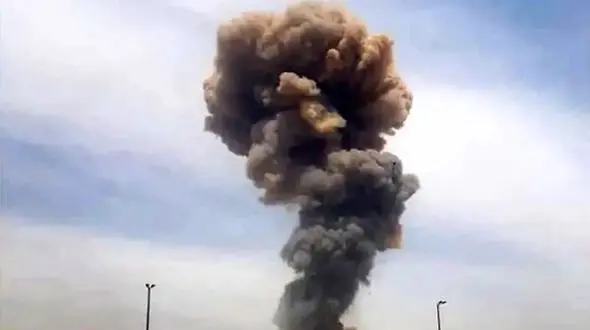 انفجار در خمین برای خنثی‌سازی مهمات جنگی