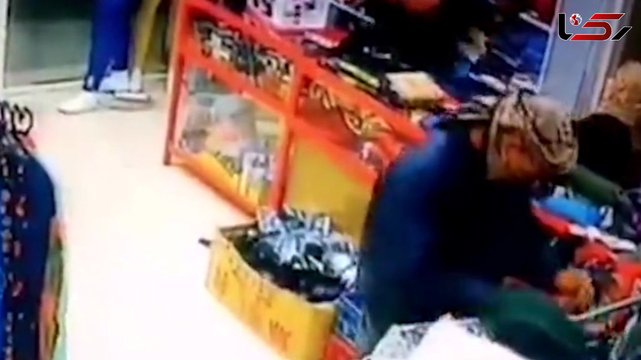 حمله مسلحانه به یک فروشگاه در خرمشهر + فیلم 