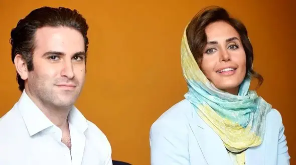 فیلم صمیمیت هوتن شکیبا با الی خانم سینمای ایران / خیلی مشکوک با هم جور شدند !