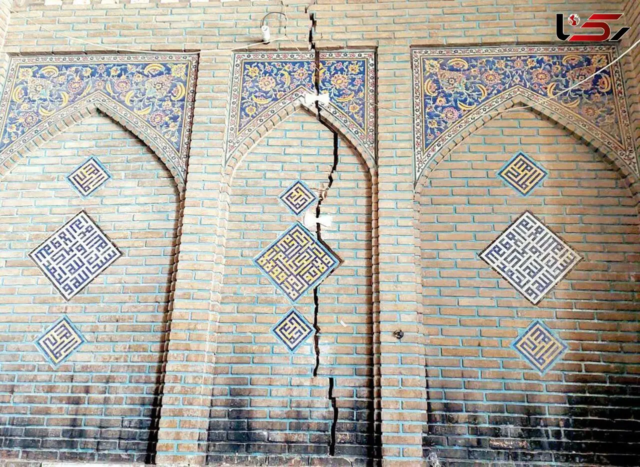 ترک های فرونشست اصفهان تا میراث 2هزار ساله رسید