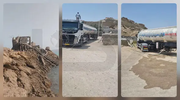 4 تانکر به کمک مردم جاسک آمدند / آب شرب 20 روستا با آبرسانی سیار تأمین می‌ شود