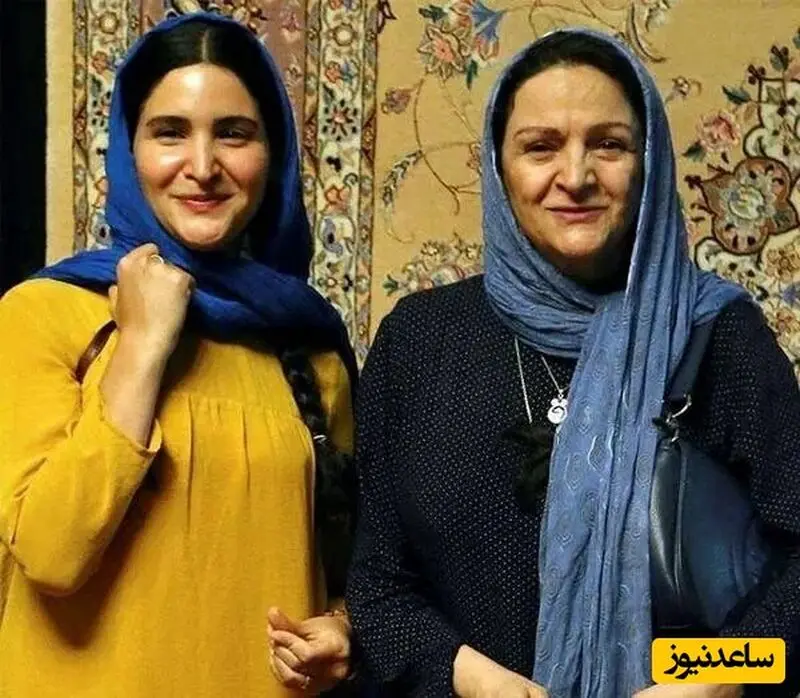 گلاب آدینه و دخترش نورا هاشمی