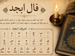 فال ابجد امروز سه شنبه 27 مرداد 