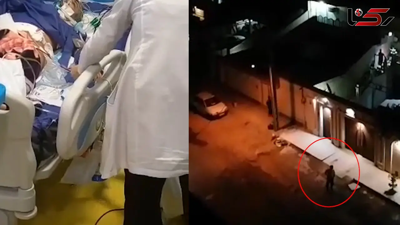 فیلم لحظه شلیک سارق مسلح به مامور پلیس اهواز + عکس