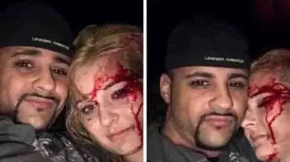 سلفی پسر جوان پس از آزار وحشیانه یک دختر جنجال به پا کرد +عکس