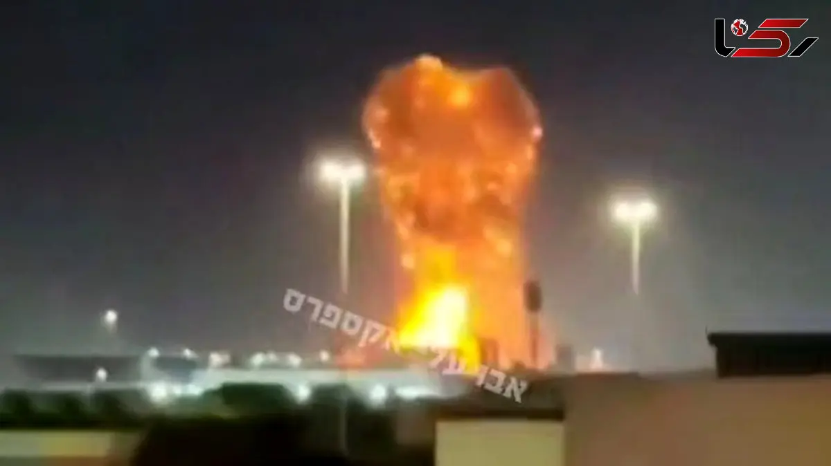 فیلم انهدام محل دپوی سوخت جنگنده‌های آمریکایی در ریاض / جواب حمله به عسلویه داده شد