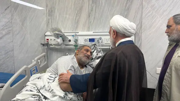  عیادت رئیس قوه قضاییه از مجتبی رحماندوست و سردار بلالی