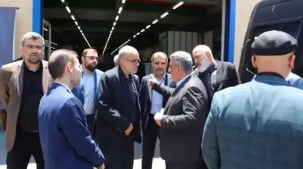 بازدید قائم مقام وزیر صمت از گروه صنعتی انتخاب