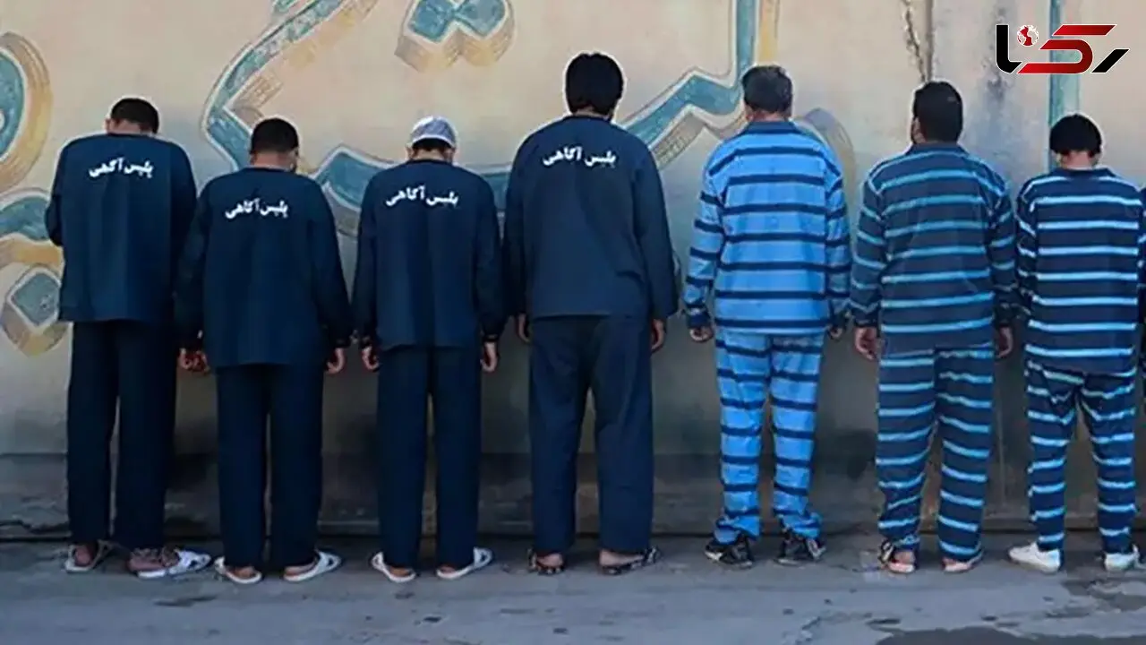 دستگیری 7 شرور در یک خانه مجردی در ورامین