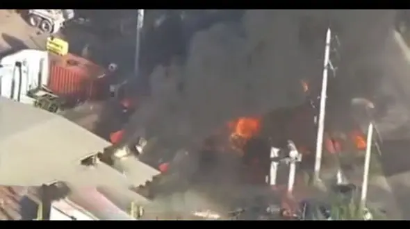 ببینید/ وقوع انفجار وحشتناک در ایالت فلوریدا + فیلم