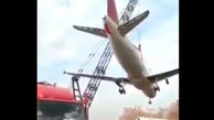 فیلم لحظه سقوط هولناک ایرباس A320 در هند