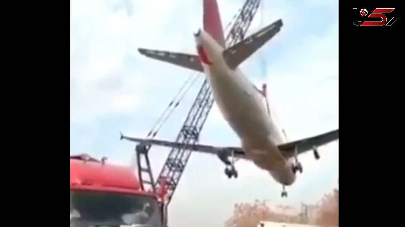 فیلم لحظه سقوط هولناک ایرباس A320 در هند