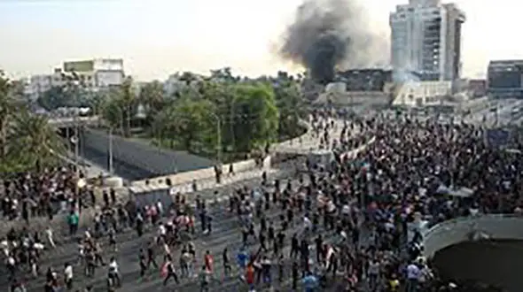 فرمانده عملیات بغداد: دستور داده‌ایم از گلوله جنگی علیه معترضان استفاده نشود