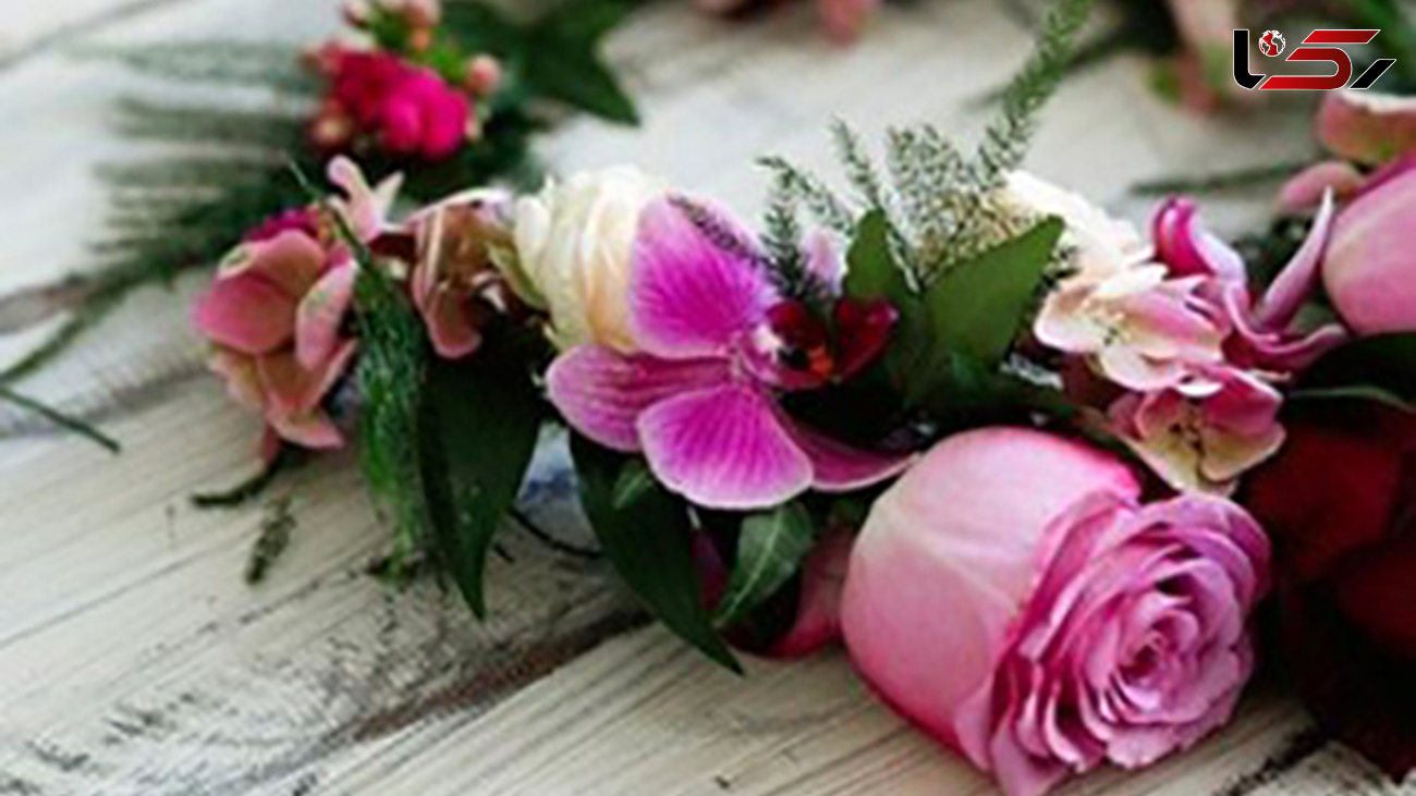 طرز ساخت تاج گل عروس با دستان خودتان +آموزش تصویری 