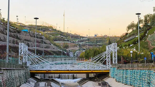 بوستان نهج البلاغه تهران تا پایان بارندگی‌ها تعطیل شد