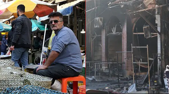 پیگیری حقوقی خسارات ناآرامی های دی ماه به بازار تاریخی رشت