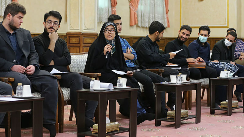 محسنی اژه ای در جمع نمایندگان تشکل های دانشجویی