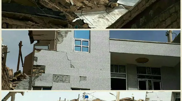 انفجار مهیب در کوی مهر ساوه + عکس 