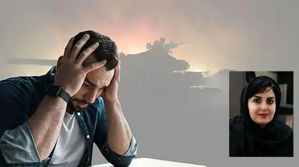 تأثیر اضطراب جنگ در جوانی / تفاوت زن و مرد + راهکارهای علمی دکتر مریم سامانی 