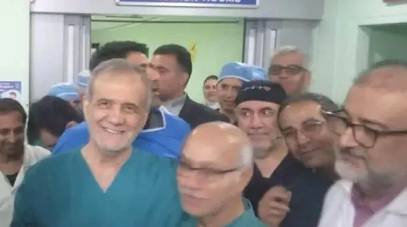 پزشکیان امروز در تبریز یک عمل قلب انجام داد