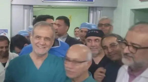 پزشکیان امروز در تبریز یک عمل قلب انجام داد