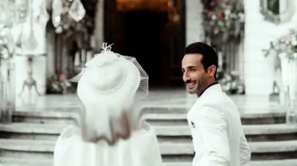 عکس ها / رونمایی از  مراسم عروسیمجلل مهران ضیغمی بازیگر نقش پرویز سریال «سوجان»/ چه عروس و داماد ست و خوش سلیقه ای